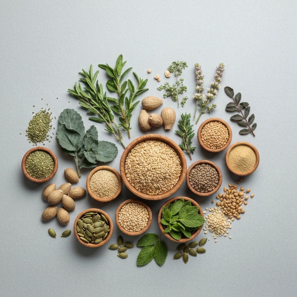 Balanced plant-based nutrition for mature men